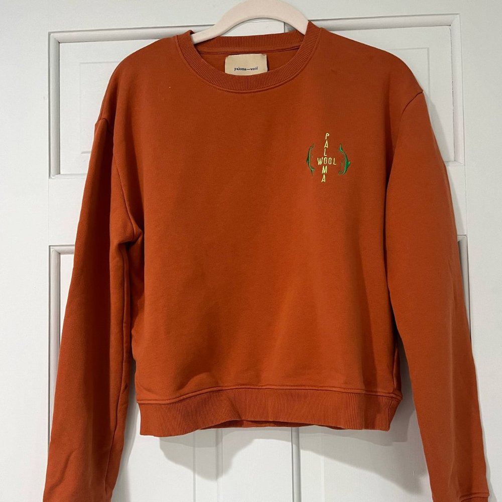 SM Paloma Wool Cropped Crew Sweatshirt